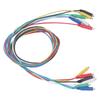 6 Piezas de Sondas de Prueba Magnéticas de Silicona Suave y Flexible Cables de Prueba Jumper 30V AC 5A para Control de Termostatos