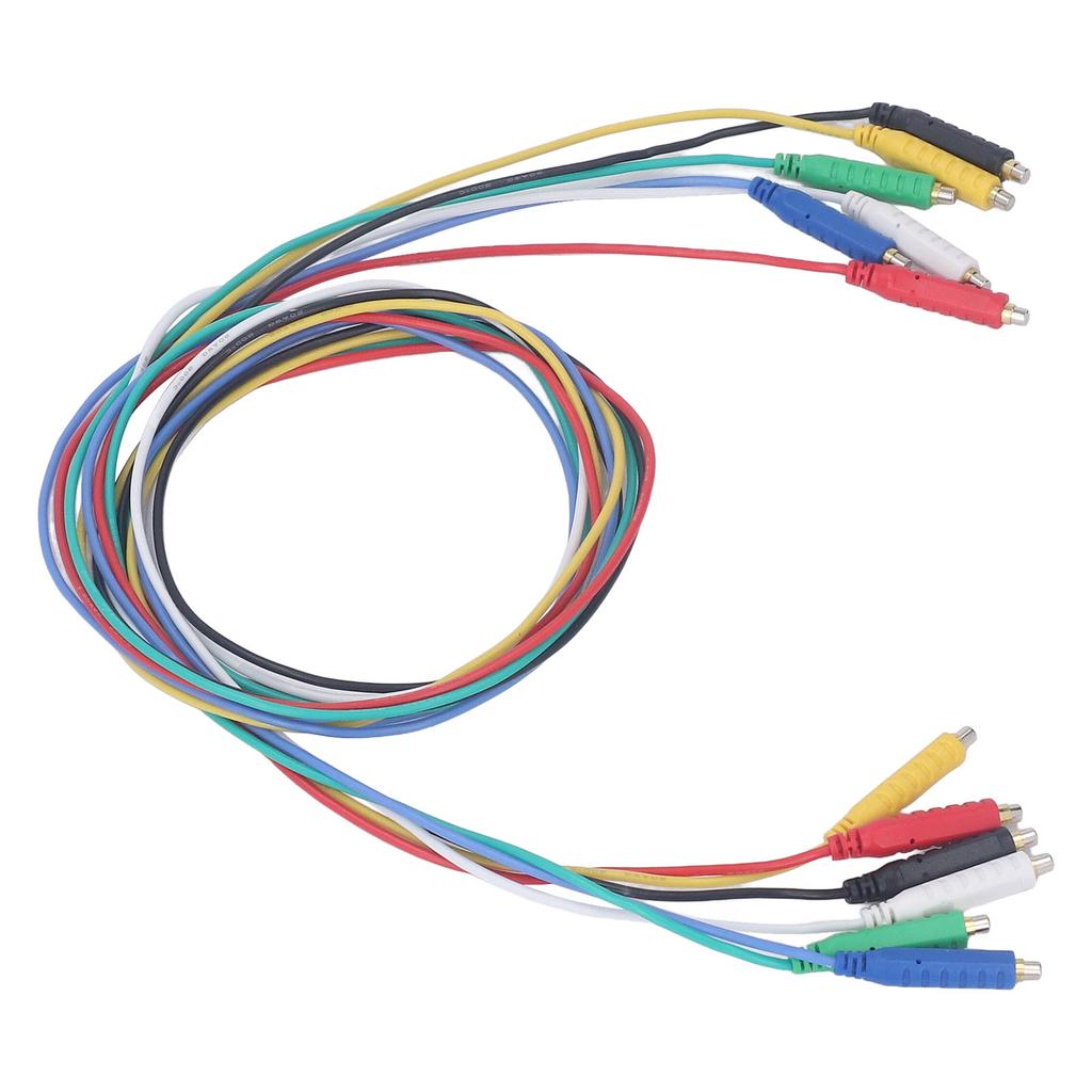 6PCS Magnetic Test S Silicone Soft Flexible Jumper Test Wires 30V AC 5A for Thermostats Control