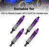 4Pcs RC OffRoad Vehicle Metal Shock Damper Part for HSP 106004 Remote Control Car Accessory