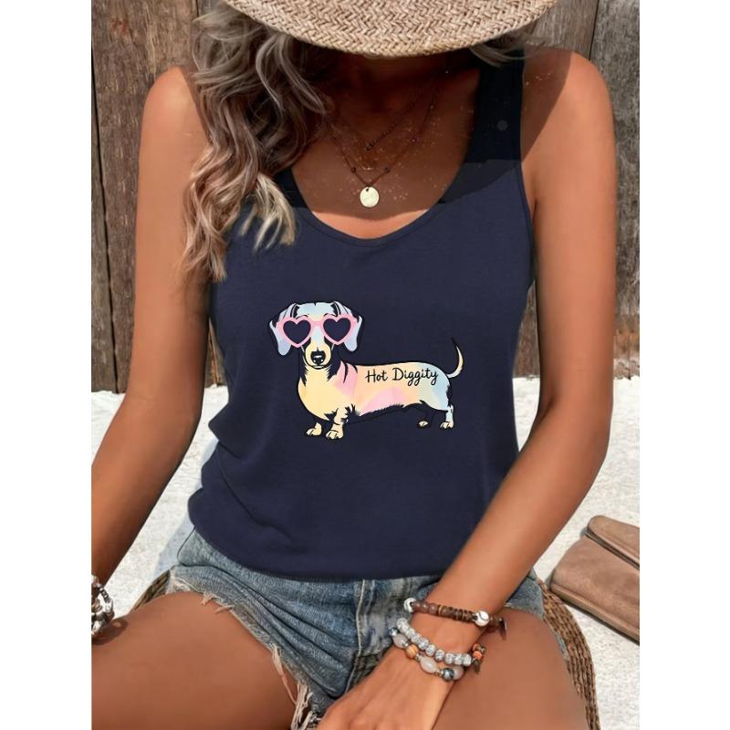 Women’s Trendy Exquisite Printed Fashion Sleeveless Tank Top