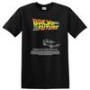 Back To the Future Delorean T Shirt Vintage Retro Movie Tee 80s Nostalgia