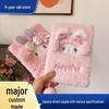 Cute Cartoon Plush Heart Notebook for Girls - Perfect Girly Gift