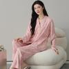 Pure Cotton Long Sleeve Women's Pajama Set for Autumn/Winter