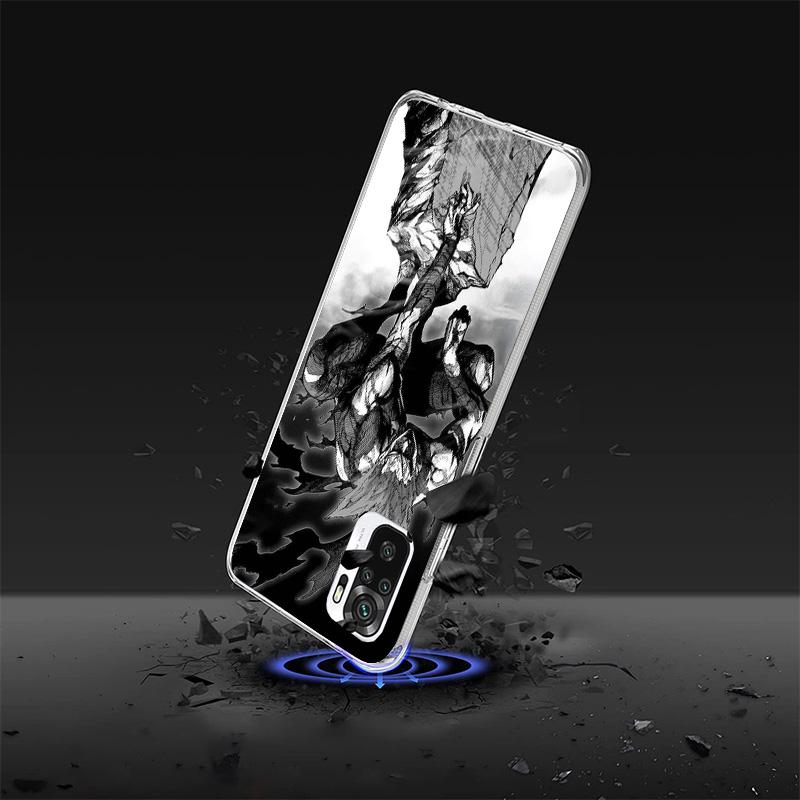 Anime One-Punch Man Phone Case For Xiaomi Redmi Note 15 14 13 12S 12 11 Pro Plus 14S 11S 11E 10 10S 11T 5G Personalized Cover Re