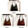 Wine Red Hobo Bag korean Style Tote Bag Casual Underarm Bag  Outdoor