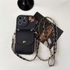 Crossbody Card Slot Bag Holder Phone Case for Iphone 17 Pro Max Air 16 15 14 13 12 11 Pro Max XR XS 7 8 Plus Silicone Cover