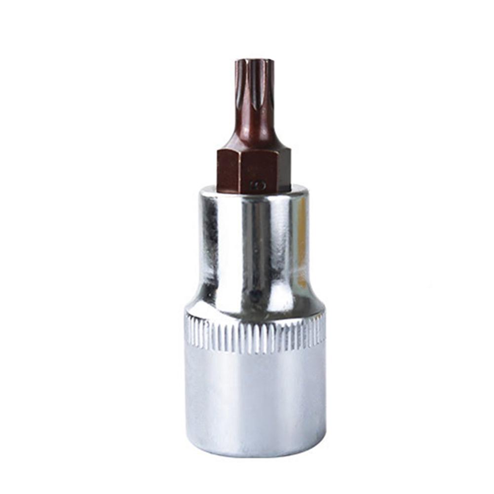 1pc for Head Screwdriver Bit with 12 7mm 1/2 inch Socket Drive Compatible with Bit Sockets for T20 through T70 Sizes