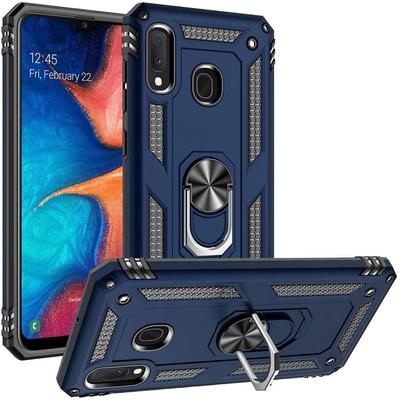 Per Samsung A20e Custodia Armatura Antiurto per Samsung Galaxy A20e Militare Protettiva Anello Supporto Magnetico Cover per Samsung A 20e