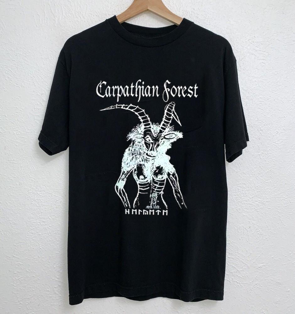 NEW Rare Carpathian Forest Band Short Sleeve Black All Size Shirt YA94 Unisex T-Shirt M