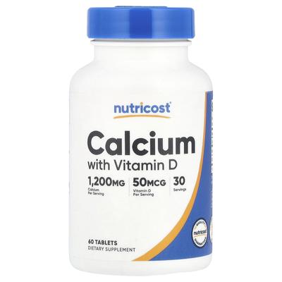 Kalcium med D-vitamin, 60 tabletter