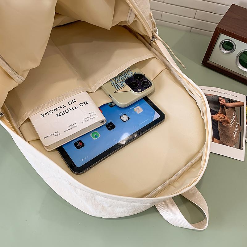 Student Skolväska Dam Utomhus Reseryggsäck Stor Kapacitet Ryggsäck