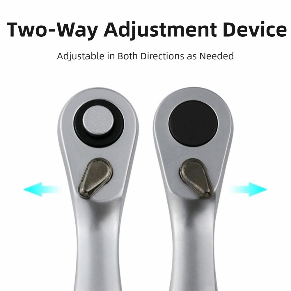 High Torque Mini Ratchet Wrench 6.35mm 1/4Inch Mini Ratchet Screwdriver Automotive Repair