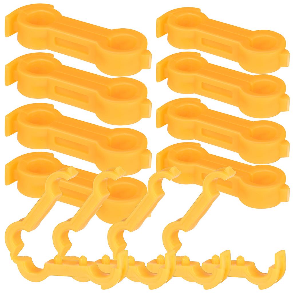 12 szt. Korektor dla ptaków Pierścień na nogę kurczaka papugi Kostkę Akcesoria dla Twoich kurczaków Pcv Obrączka na nogę zwierzęcia Opaski Orteza dla piskląt Gołąb