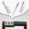 Household Knife Sharpener with 3 Sharpening Slots Sharpening Plate Grindstone Kitchen Tool