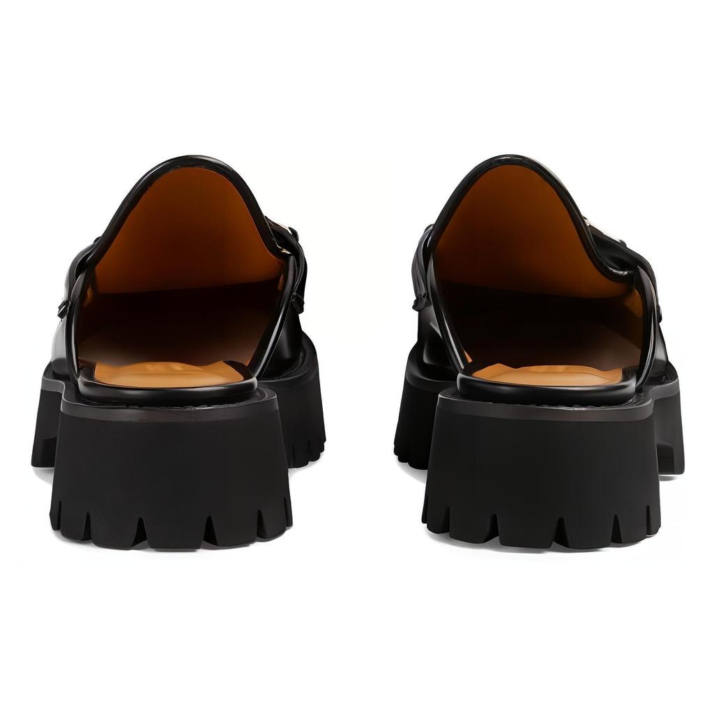 Gucci Mocassino da donna Horsebit 'Nero' Donna 764207 DS800 1000
