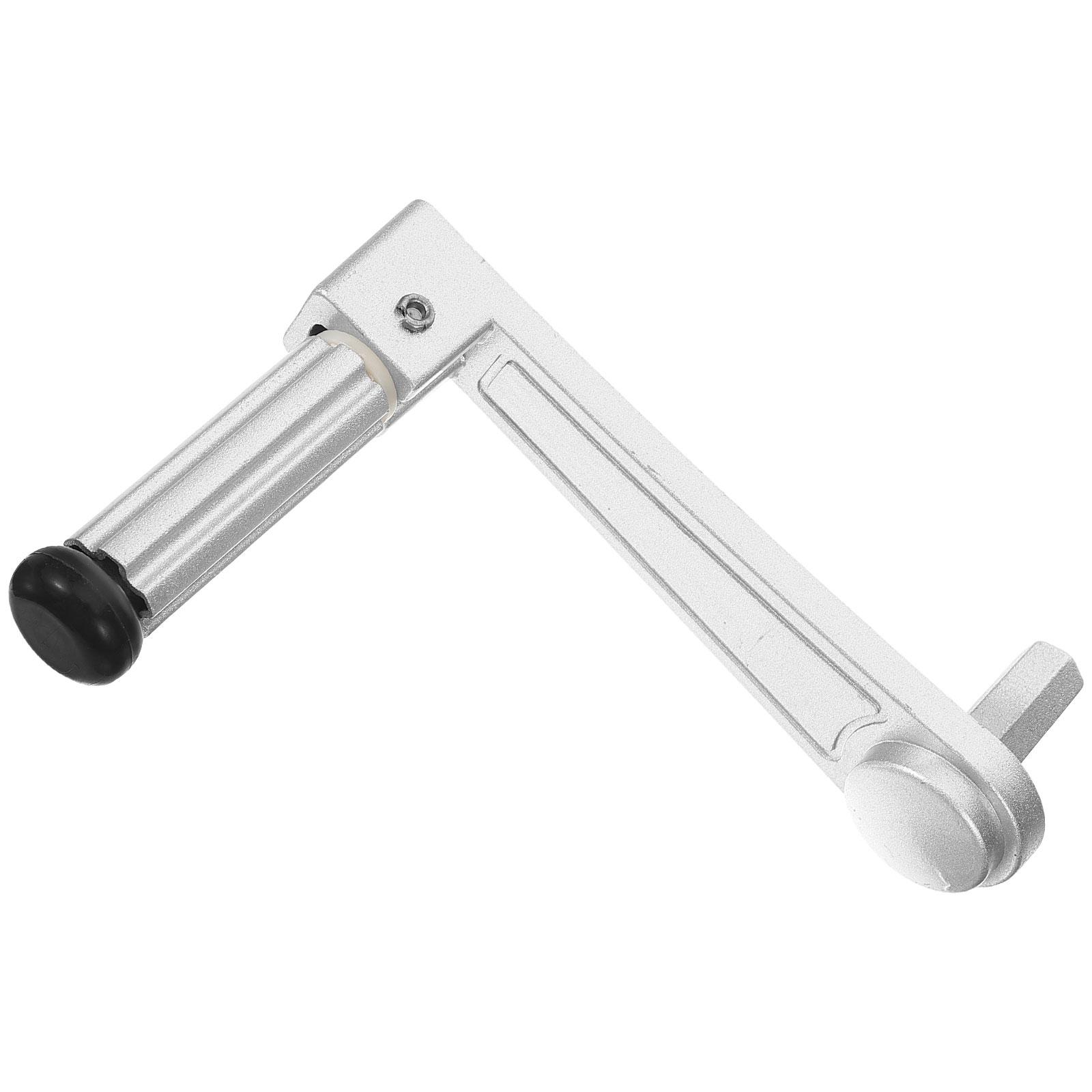 

1pc Clothing Hanger Handle Foldable Crank Handle Hand Crank Handle Metal Drying Rack Hanger Crank Replacement Furniture Parts