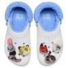 Disney Zoo Topia 2 X Crocs  Classic Platform Clog White Blue Women Sneakers Tan 211751-90H