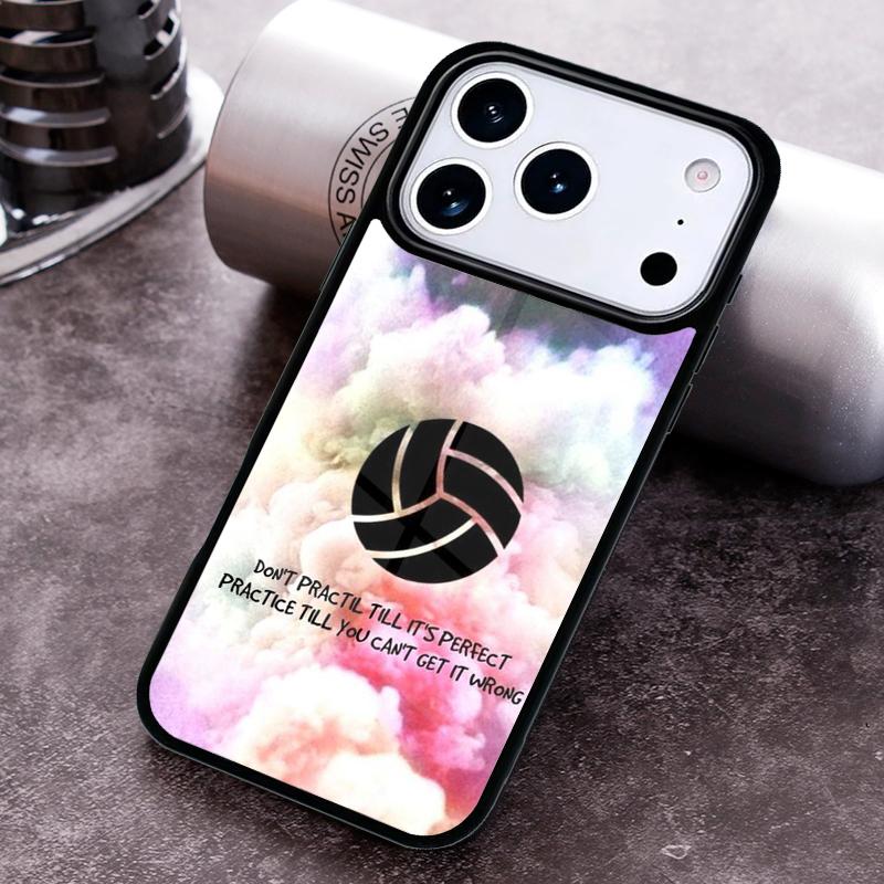 

Volleyball Sport Phone Case For iPhone 17,16e,15,14,13,12,11,Mini,Pro,MAX soft Silicone Cover iPhone 16