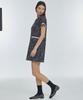 MANAVIS7 Lovely Tweed Dress [Black]