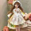 30Cm Doll Clothes 1/6 Bjd Doll Fashion Outfit Set Pretty Dress Hat Winter Coat Girl Plaything Present Doll Accessories Girls Present