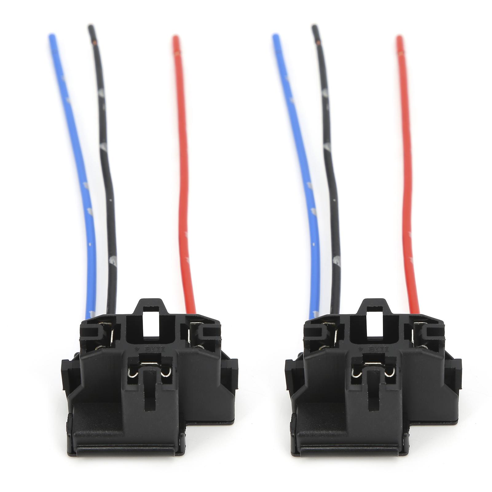 

2 шт. Цоколь лампы H4, гнездо, с медным проводом, термостойкий, подключи и работай, 12 В