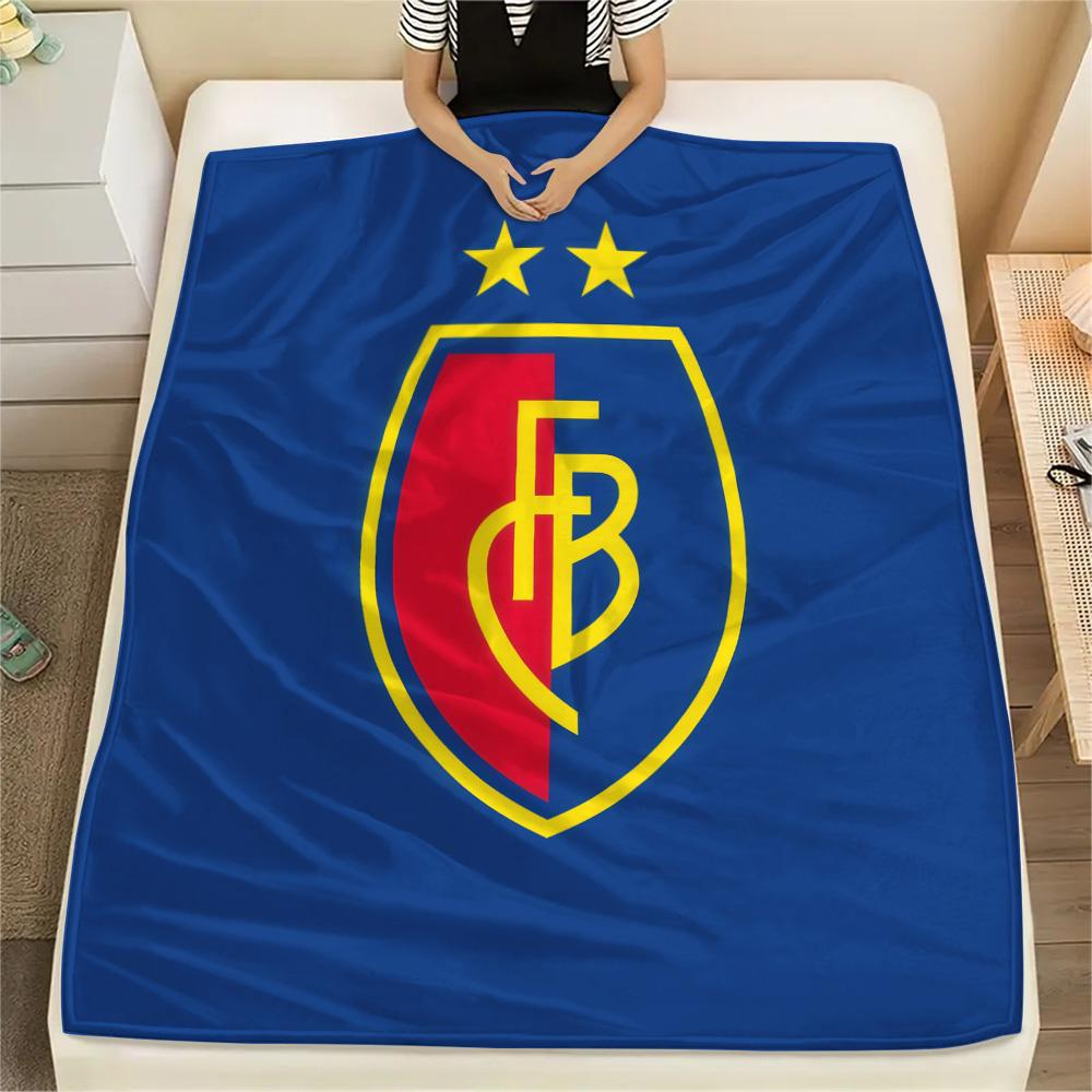 FC Basel  FlAannel Blanket, High Quality Comfortable for All Seasons, Home Decor, Warmth and Comfort