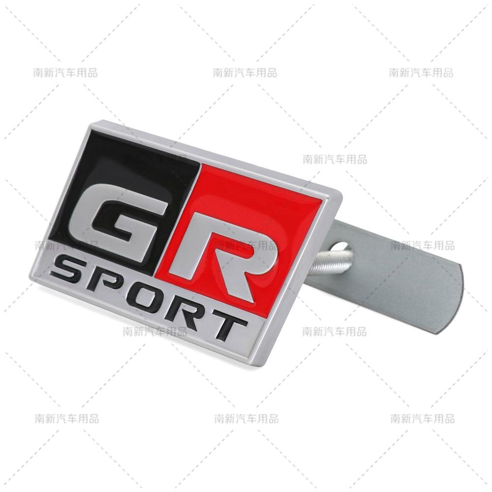 Car Sticker GR Sport Decal Front Hood Grille Emblem Badge for Toyota HV YARiS RZ RC RS Prius Lexus Harrier GRMN Logo Stickers