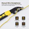 Smooth Roller Mechanism Wire Straightener Stainless Steel Wire Wrapping Tools  Construction Tool