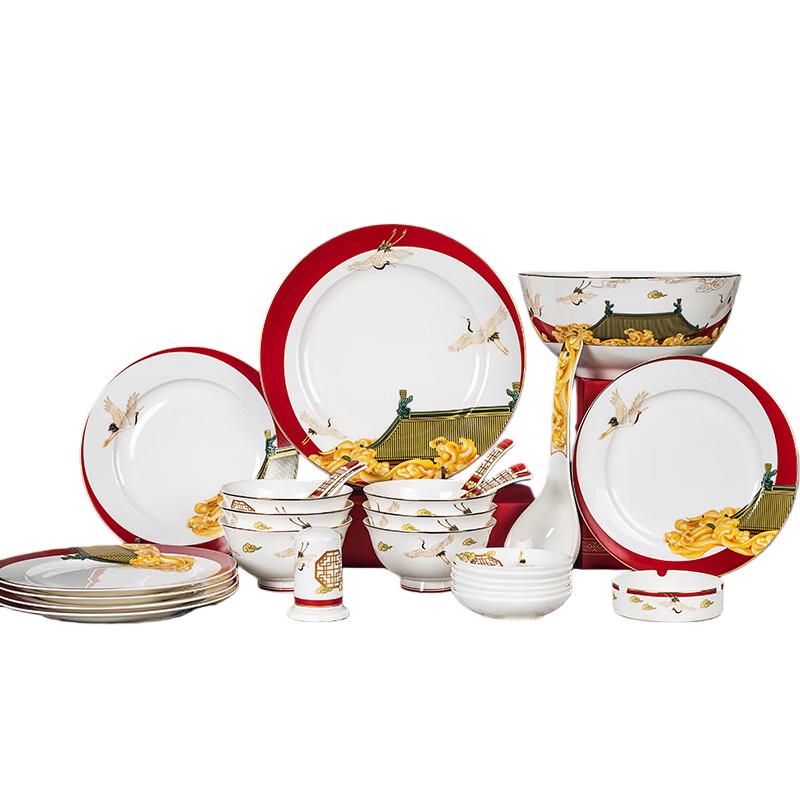 Tang Hui 29-Piece Ceramic Dinnerware Set
