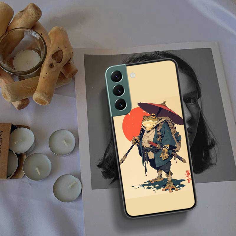 Cute Mouse Axolotl Frog Wizard Phone Case For Samsung Galaxy S22 S25 Ultra S21 S10 Plus S26 Edge S20 S23 S24 FE Cover Silico