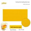 16x32 Hole MOC Base Plate: Wooden Wall Figure & Interlocking Building Blocks Board