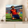 Lamine Yamal 19 Football Star 5D Diy Diamond Painting Round Diamond Diy Frameless Holiday Artwork Suitable For Home Office Wall Decoration