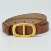 Belts for Women Fashion Dresses for Women Decorative Women's Thin Belts Versatile New Skirts for Women Smooth Buckles