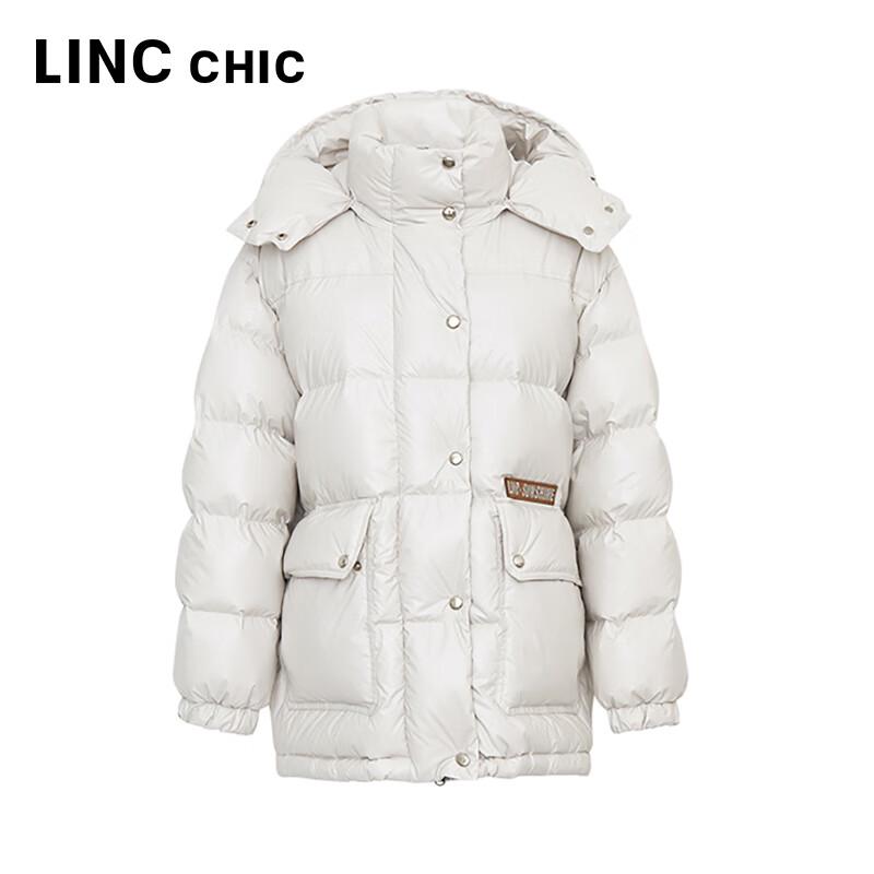 Women's Urban Print Loose Puffer Down Jacket