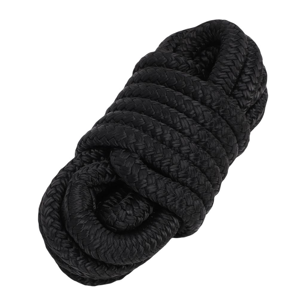 Boat Dock Line Double Weaving Nylon Boat Rope for Docking with 12in Marine Grade High Strength Mooring Rope 1Celsius2 Inch X15 Ft