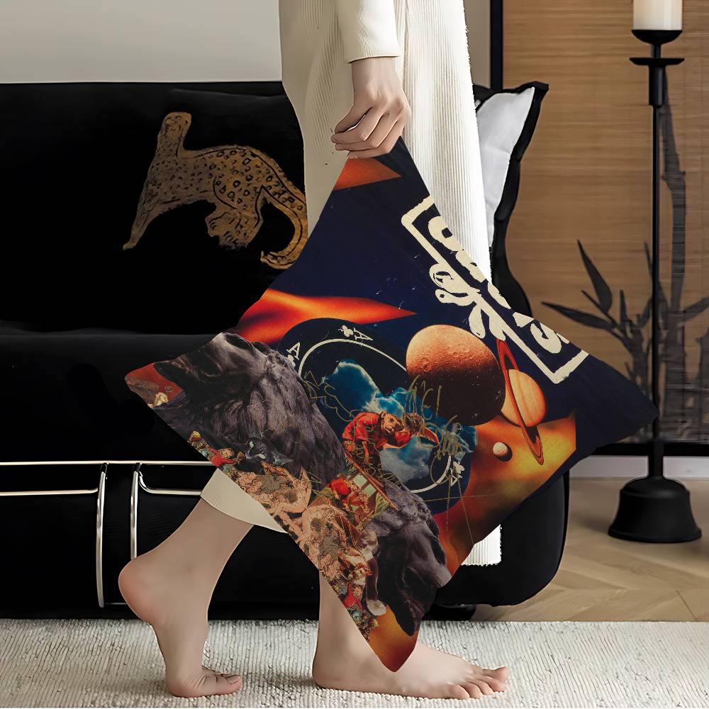 Hot Band O-Oasis Cushion Cover Pillowcase Upholstery Sofa Throw Pillow Home Decor Pillowcas