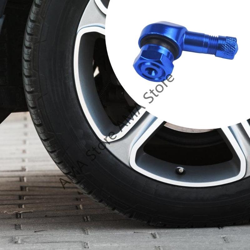 X7JF 90 Degree Wheel Tire Stem Motorcycle Tire Valves Stems Replacement Part