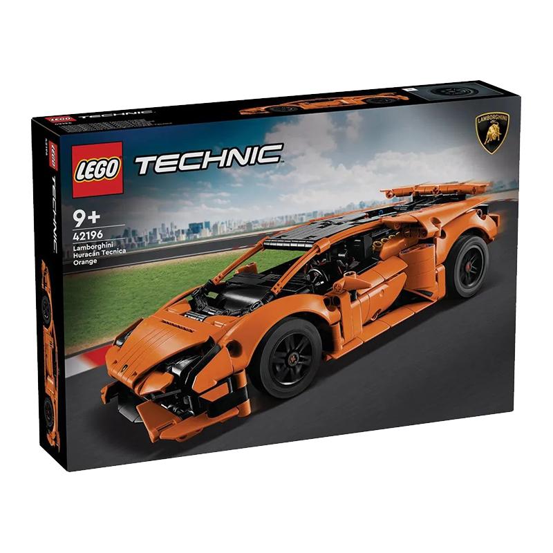 LEGO Technology Mechanical Orange Lamborghini Huracán Tecnica 806pcs 42196