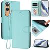 Für Xiaomi Poco C61 4G/Redmi A3 4G/A3x 4G Hüllen PU-Leder Klappbrieftasche Handyhülle mit Trageband