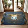 Lazio FC Design Crystal Velvet Rug Soft Decorative Mat for Bedroom Entrance