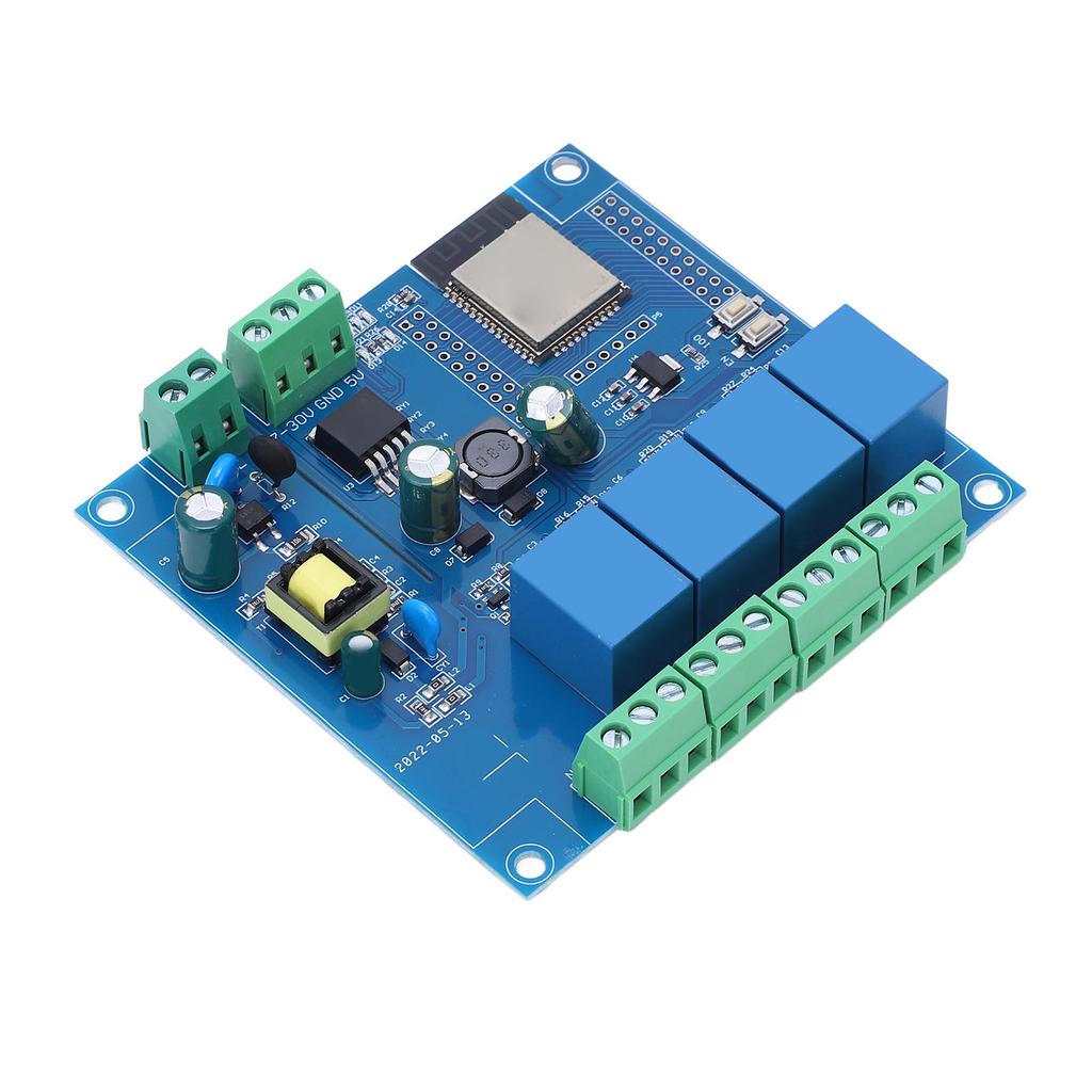 ESP32 Development Board WiFi Bluetooth 4 Way Relay Module Programmable Resettable Wireless Development Board