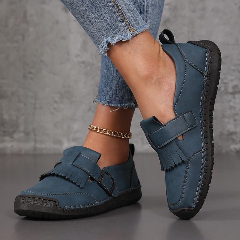Fashion Loafers Women's 2025 Spring and Summer European and American Style Flat Sole Shoes Comfortable Casual Shoes Tamanos Femininos 43