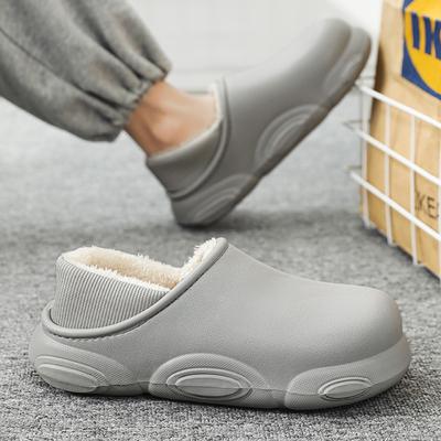 New Women's Winter Cotton Shoes Fashion Warm Plush Slippers Soft Comfortable Flat Furry Slippers Men Indoor Fluffy Home Shoes