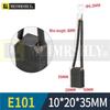 MEIMRSHLY E101 DC Motor Brushes - Sizes: 12.5, 16, 20, 25, 32, 40, 50, 60