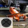 12.5cm Floor Slotted Car Rubber Jack Pad Frame Protector Guard Adapter Jacking Disk Pad Tool for Pinch Weld Side Lifting Disk