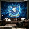 Custom Name Sheffield Wednesday Printed Tapestry – Wall Hanging for Bedrooms, Dorms, and Home Decor