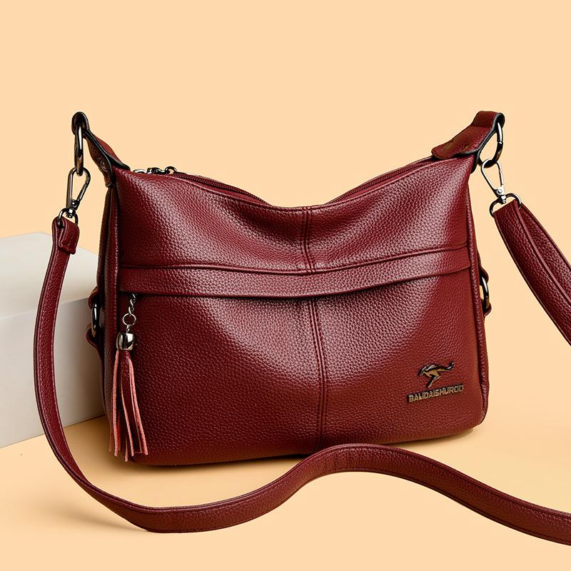 Multi-compartment Luxury High Quality Soft Durable Fashion Exquisite Lightweight Commuter Outdoor Crossbody Bag Shoulder Bag