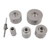6-teiliges Set Beton-Lochsägebohrer-Set Hartmetall-Hochhärte-Lochsäge-Werkzeugsatz für Luft