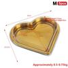 Boîtes à Fruits en Forme de Cœur 3 Pièces Avec Couvercle Contenants de Stockage pour Sucre Boîte Créative à Bijoux Bonbons Snacks pour Cadeau de la Saint-Valentin Décoration de Fête