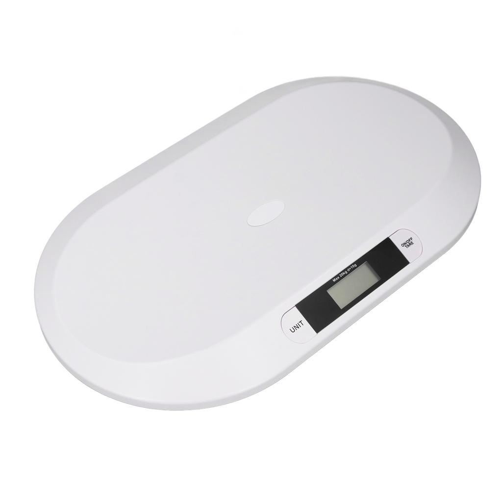 Multifunktions-Kleinkindwaage, Kilogramm bis zu 44 Pfund, genaue digitale Haustierwaage für Welpen, Katzen, Neugeborene